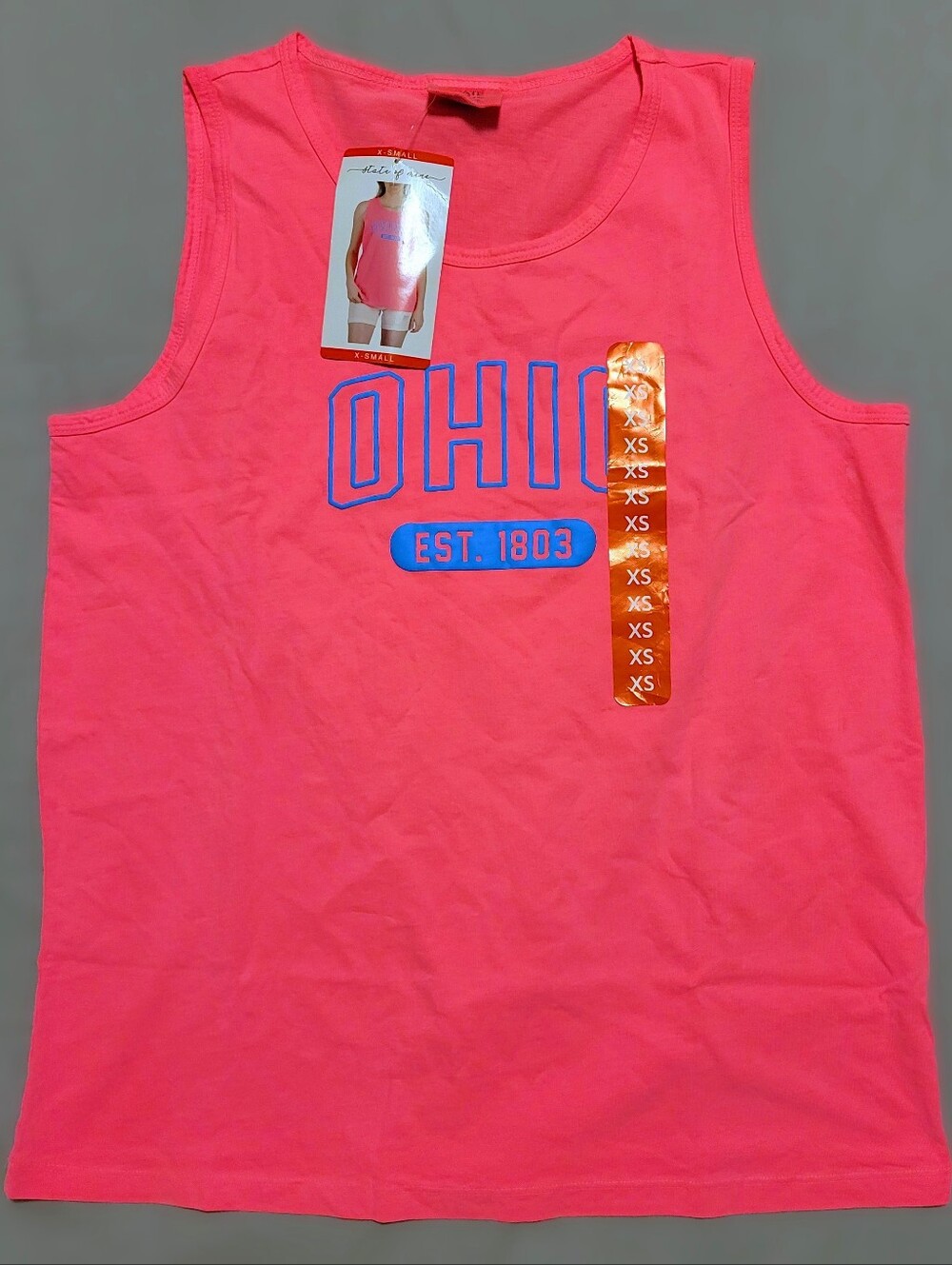Women's "STATE OF MINE" Pink 'Ohio EST. 1803' Tank Top